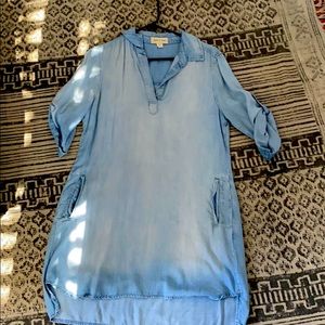 Anthropologie Cloth & stone denim dress